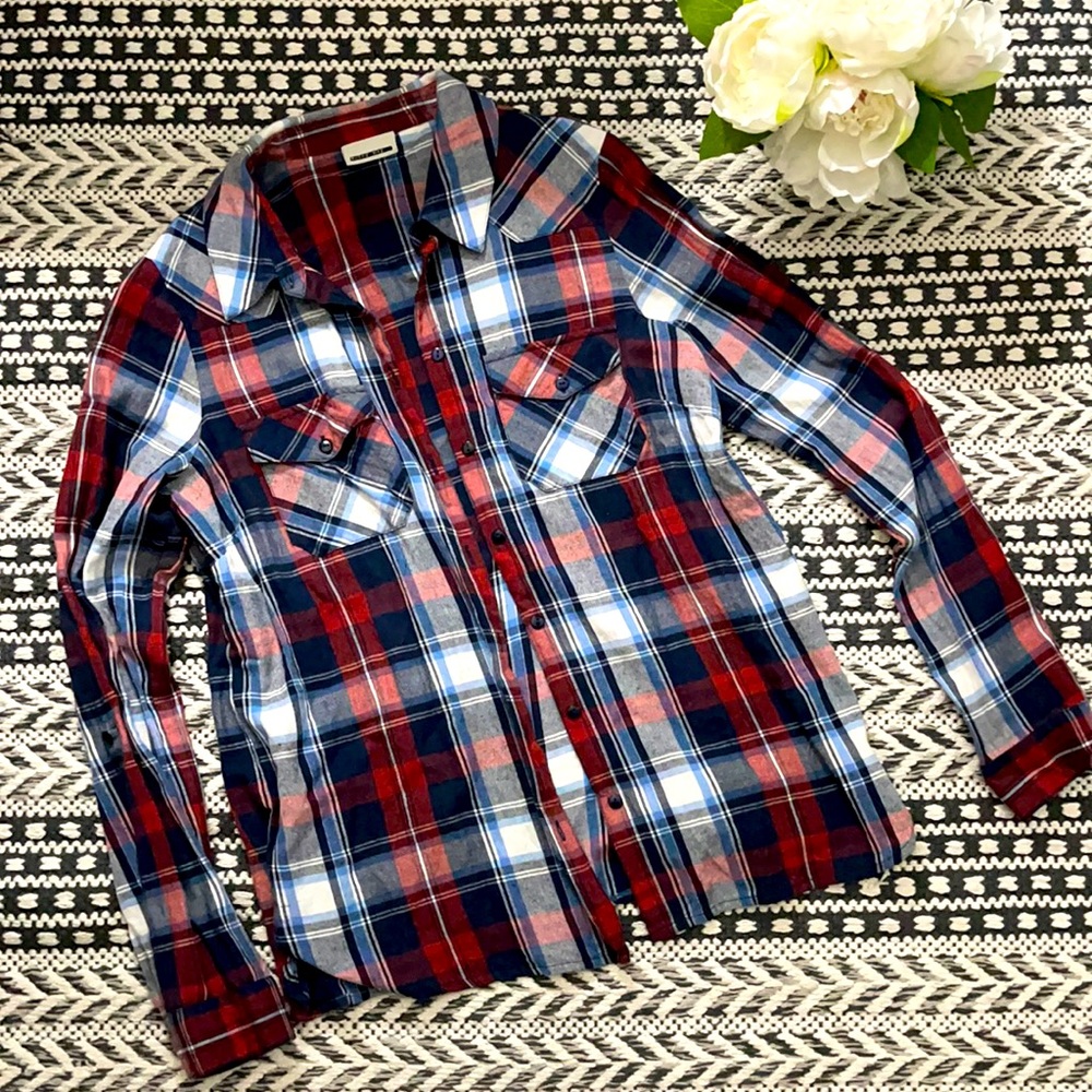 ✨2/20$✨NOISY MAY Plaid Shirt
